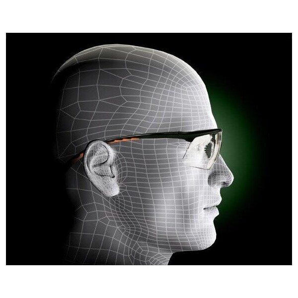 3M 3M 8482; Privo 8482; Protective Eyewear, Clear Lens, Black Frame - 7000127535