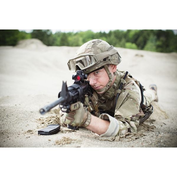 Revision Military Safety Glasses Anti-Fog &  Anti-Scratch, Assorted Lens, Wraparound - 4-0152-9001