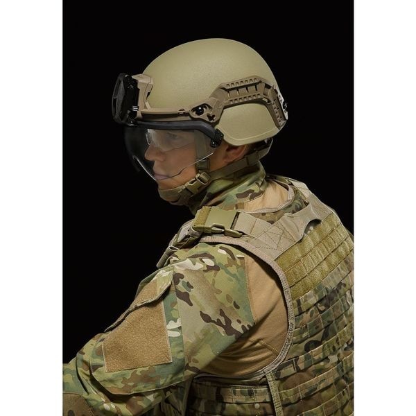 Revision Military Safety Glasses Anti-Fog &  Anti-Scratch, Assorted Lens, Wraparound - 4-0152-9001
