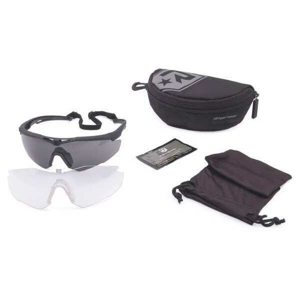 Revision Military Safety Glasses Anti-Fog &  Anti-Scratch, Assorted Lens, Wraparound - 4-0152-9001