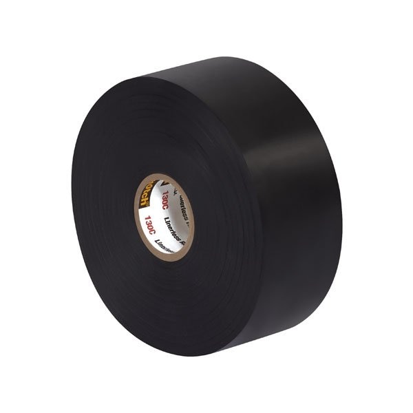3M 1-1/2'' x 30' Cinta Eléctrica Negra 3M 130C, paquete de 12 - BUY00022752