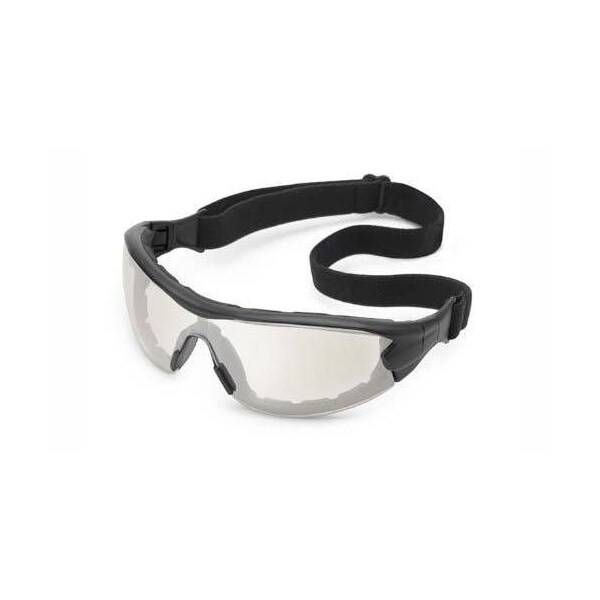 Gateway Safety Swap , Black Temple Clear Lens Safety Goggle Glasses - 21GB80