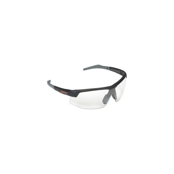 Ergodyne Ergodyne Skullerz Skoll Safety Glasses, Anti-Fog, Clear Lens, Black Frame, 59003 - 59003