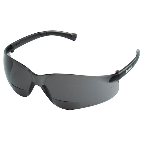 Mcr Safety Bearkat Magnifiers - 2.5 Strength, Gray Lens - CR388801