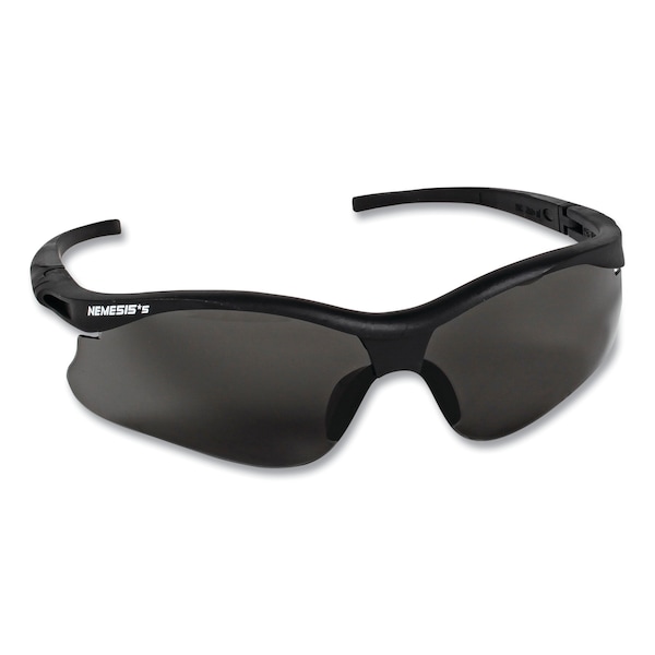 Kleenguard Nemesis Safety Glasses, Black Frame, Smoke Lens, 12PK - KCC38476