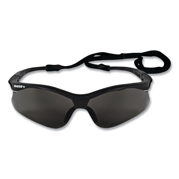 Kleenguard Nemesis Safety Glasses, Black Frame, Smoke Lens, 12PK - KCC38476