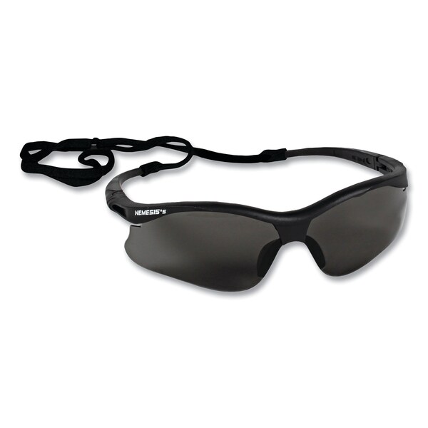 Kleenguard Nemesis Safety Glasses, Black Frame, Smoke Lens, 12PK - KCC38476