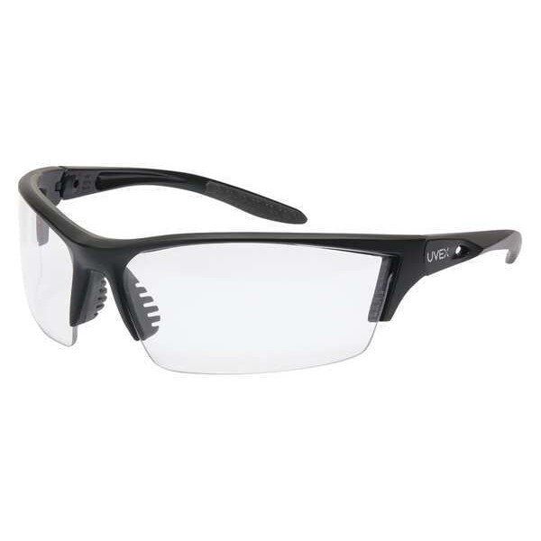 Honeywell Uvex Instinct(TM), Safety Glasses Scratch Resistant, Clear Lens, Half-Frame, Wraparound - S2820