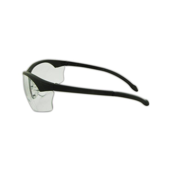 Magid Safety Glasses Uncoated, Clear Lens, 1 PR - YA7BKC30