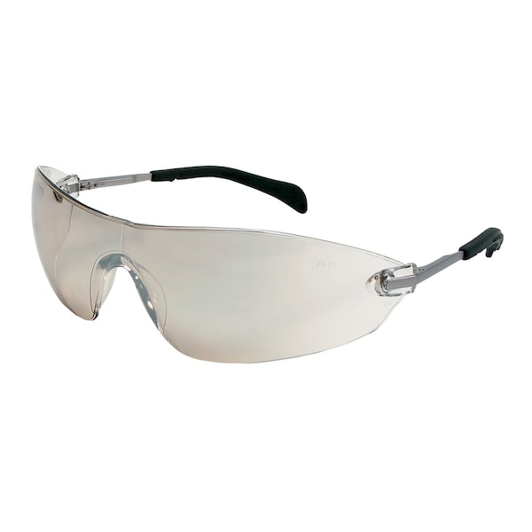 Mcr Safety Blackjack Elite, Safety Glasses Anti-Scratch, Clear Lens - S2219