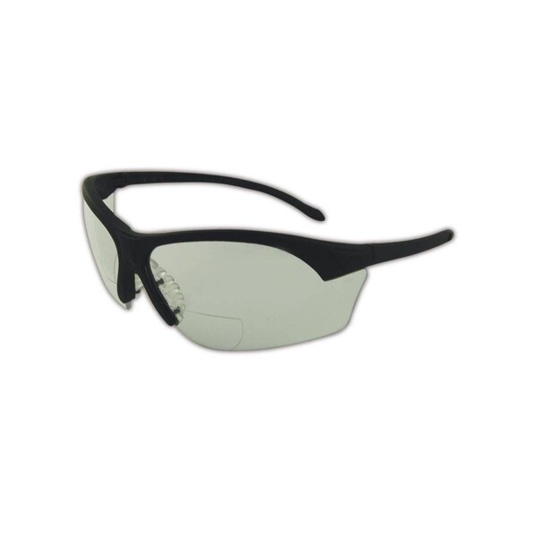 Magid Safety Glasses Uncoated, Clear Lens, 1 PR - YA7BKC20