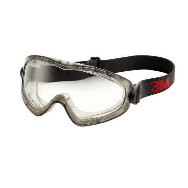 3M Protective Goggles, Anti-Fog, Scratch-Resistant, Clear Lens, D3, D4 ANSI/Dust Splash Rating - GG2891-SGAF