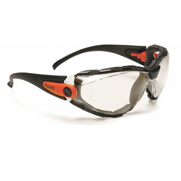 Delta Plus Safety Glasses, Anti-Fog, Clear Lens, Not Rated for Dust or Splash ANSI/Dust Splash Rating - GG-40C-AF