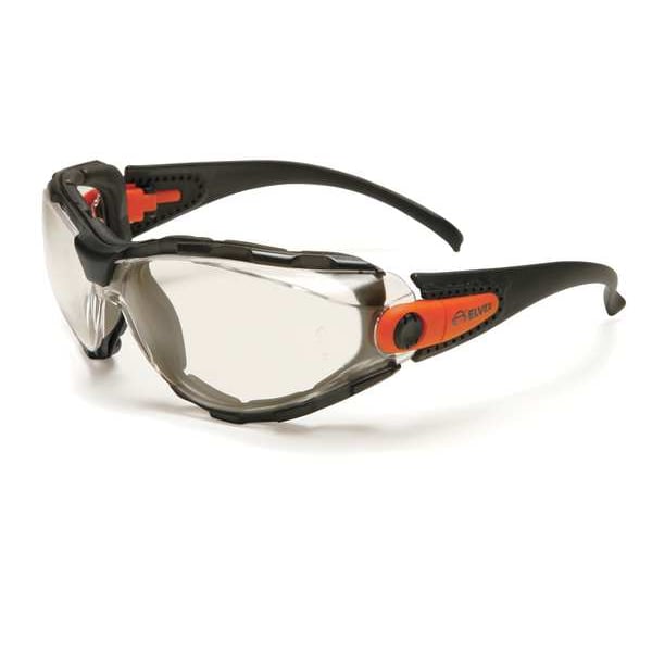 Delta Plus Safety Glasses, Anti-Fog, Clear Lens, Not Rated for Dust or Splash ANSI/Dust Splash Rating - GG-40C-AF