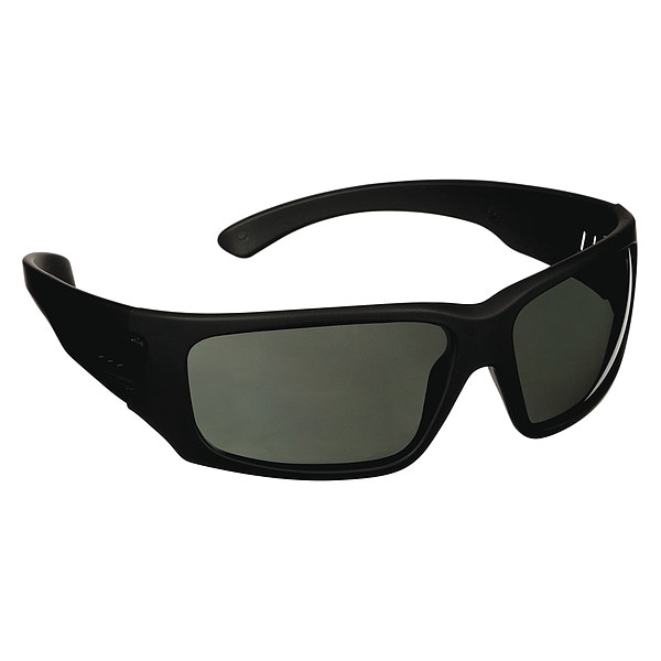 3M Maxim 1000, Safety Glasses Polarized, Gray Lens, Full-Frame, Wraparound - MXE1002SGAF-BLK