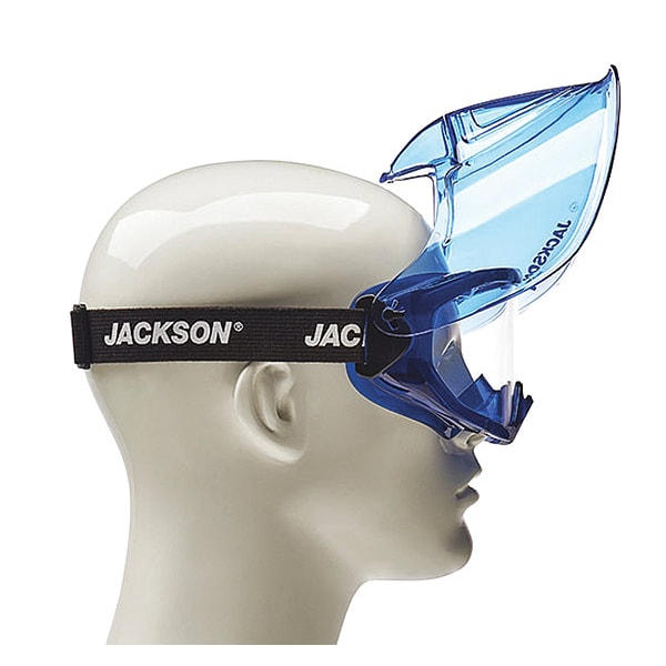 Jackson Safety Safety Goggle, Anti-Fog, Clear Lens, Not Rated for Dust or Splash ANSI/Dust Splash Rating - 21000