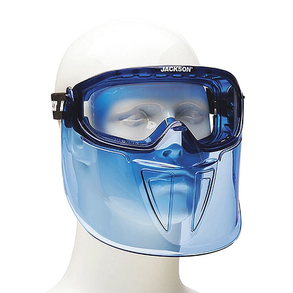 Jackson Safety Safety Goggle, Anti-Fog, Clear Lens, Not Rated for Dust or Splash ANSI/Dust Splash Rating - 21000