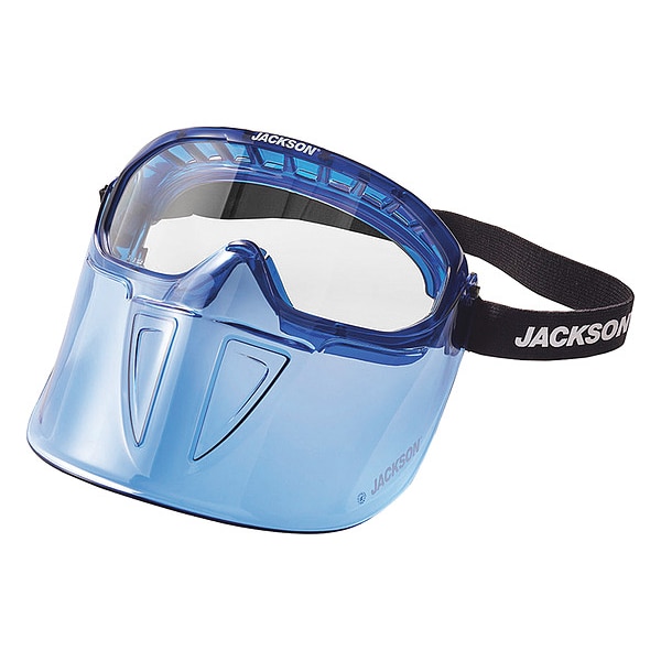 Jackson Safety Safety Goggle, Anti-Fog, Clear Lens, Not Rated for Dust or Splash ANSI/Dust Splash Rating - 21000