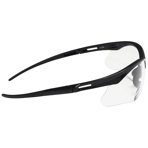 Jackson Safety Safety Glasses Anti-Scratch, Clear Lens, Half-Frame - 50041