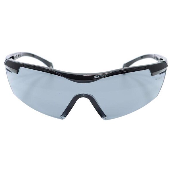 General Electric Anti-Fog Impact-Resistant Smoke Lens Safety Glass, Black - 2022414