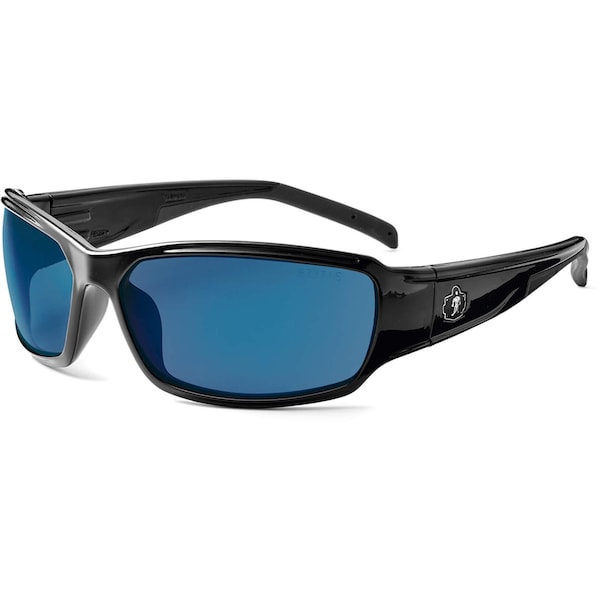 Ergodyne Thor, Safety Glasses Anti-Scratch, Blue Mirror Lens - THOR