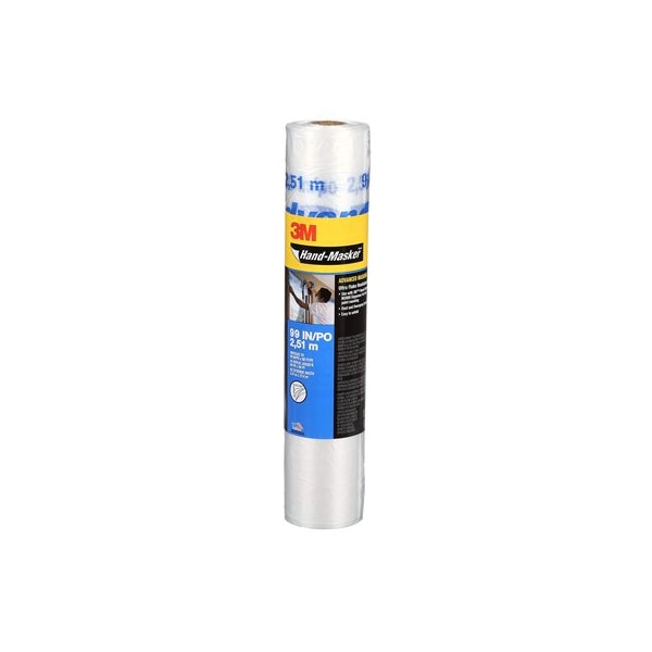 Película de enmascarado avanzada para pintar de 3M de 72"x90'x.4mil - 3M90039.