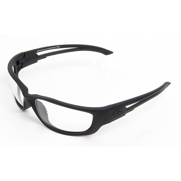 Edge Eyewear Blade Runner XL Vapor Shield, Safety Glasses Anti-Scratch, Clear Lens, Full-Frame, Wraparound - SBR-XL611