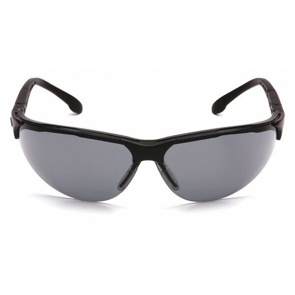 Pyramex Rendezvous, Safety Glasses Anti-Fog &  Anti-Scratch, Gray Lens, Half-Frame, Traditional - SB2820ST