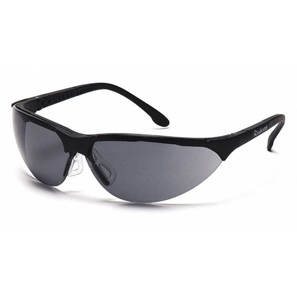 Pyramex Rendezvous, Safety Glasses Anti-Fog &  Anti-Scratch, Gray Lens, Half-Frame, Traditional - SB2820ST