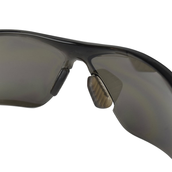 Dewalt Safety Glasses, Wraparound Smoke Polycarbonate Lens, Scratch-Resistant,  - DPG102-2D