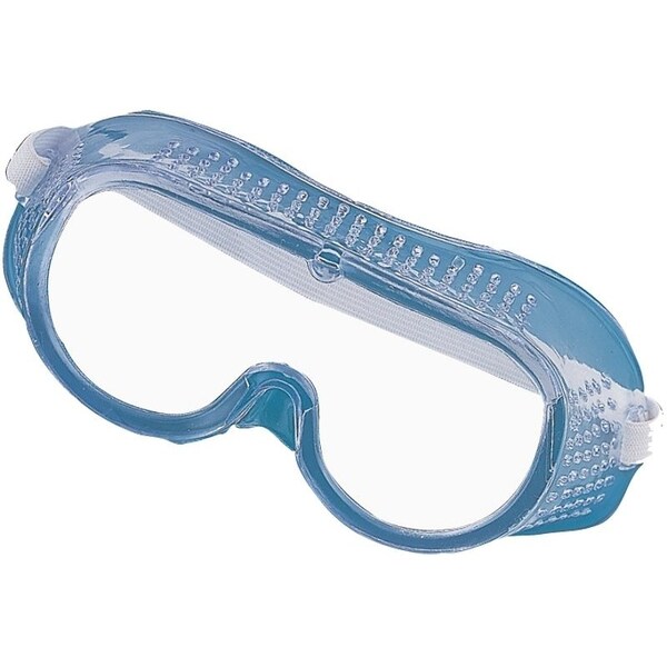 Prosource Safety Goggles, Neutral, 6 in W x 2-3/4 in H x 2-1/4 in D Lens, No Coating Lens, PVC Lens, Vent Frame - TGE-SG01