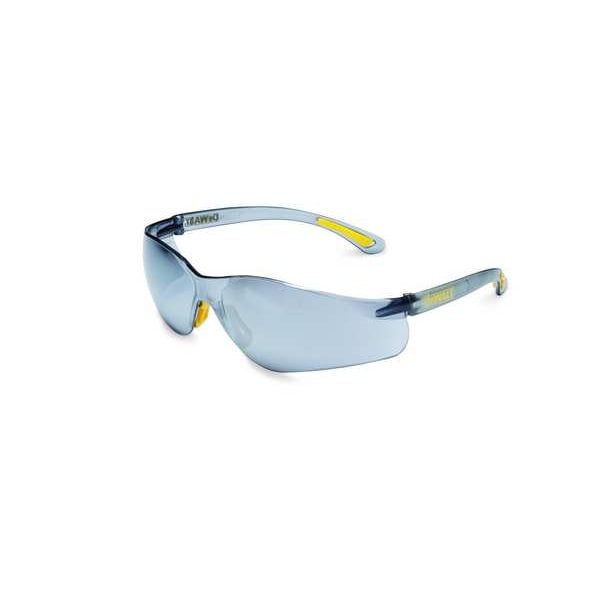 Dewalt Contractor Pro, Safety Glasses Anti-Scratch, Gray Mirror Lens, Frameless, Wraparound - DPG52-6