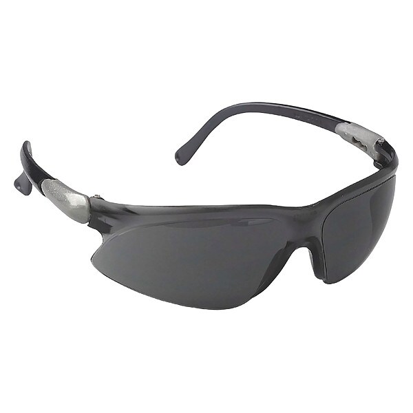 Kleenguard V20 Visio, Safety Glasses Anti-Scratch, Gray Lens, Half-Frame, Wraparound - 14473