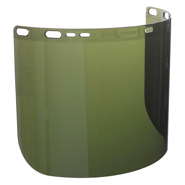Jackson Safety Replacement Visor, IRUV 3.0 Visor, 8 in Height, Uncoated Lens, IRUV 3.0 - 26262