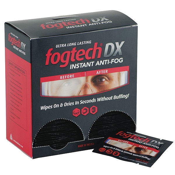 Motosolutions Instant Antifog Wipes, Dispense Box, PK100 - FTBXD100