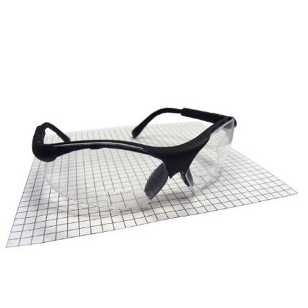 Sas Safety Sidewinders Safety Glasses with Black Frames and 1.5X Readers Lens - SAS541-1500