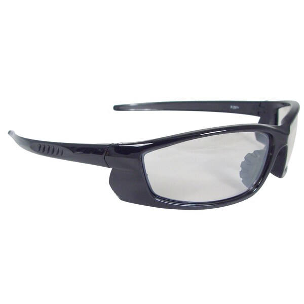 Radians Safety Glasses, I/O Polycarbonate Lens, Uncoated,  - VT1-90