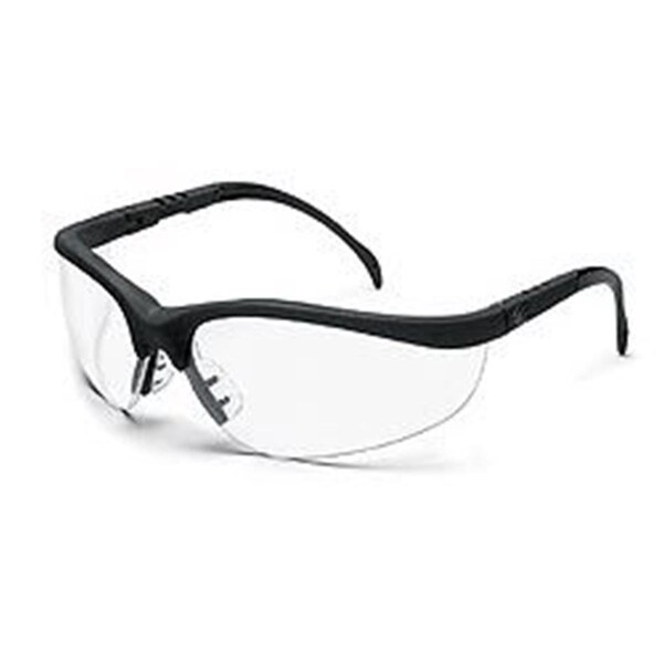 Exotic Klondike Black Frame Clear Lens Safety Spectacle - EX451038