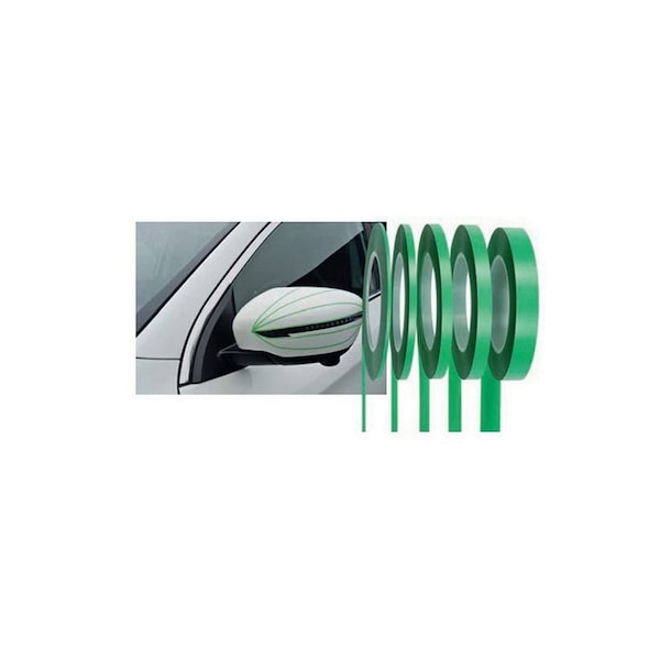 Emm Specialties Premium Cinta de Línea Fina Verde de 9 mm x 55 m - 903009