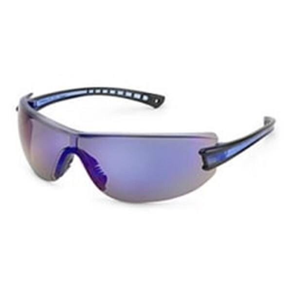 Gateway Safety Luminary Lightweight Safety Glasses with Wraparound Clear Anti-Scratch Lens, Black Temple - GWS19GB80