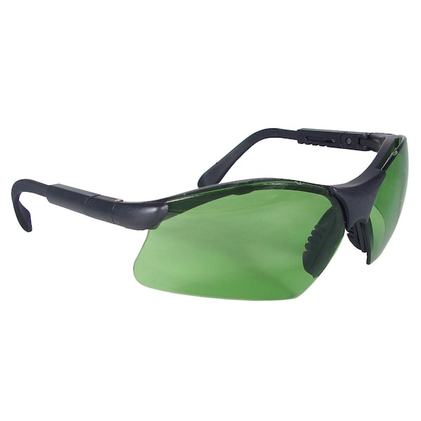 Radians Safety Glasses, Wraparound IRUV 2.0 Polycarbonate Lens, Uncoated,  - RV0112ID