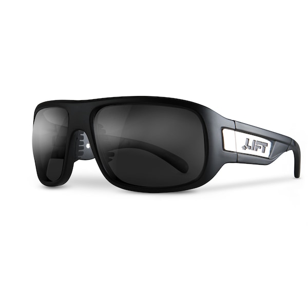 Lift Safety BOLD Safety Glasses Matte BlackSilver Revo - EBD-15MKSR