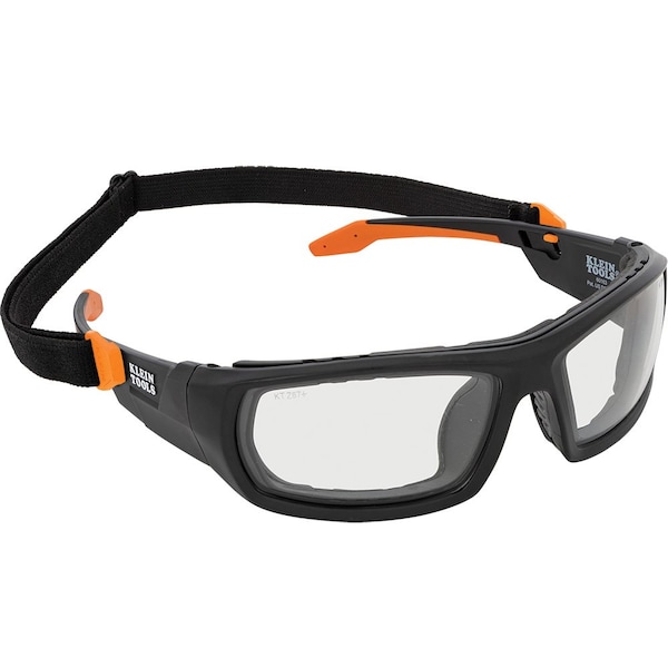 Klein Tools Professional Full-Frame Gasket Safety Glasses, Indoor/Outdoor Lens - 60538