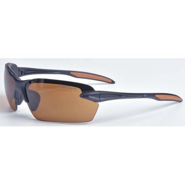 Carhartt Spokane, Safety Glasses Anti-Scratch, Amber Lens, Half-Frame, Wraparound - CHB318D