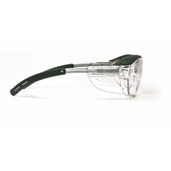 3M Bifocal Safety Reading Glasses, Gray Traditional Frame, +1.50 Diopter, Clear Lens, Anti-Fog Coating - 11434-00000-20