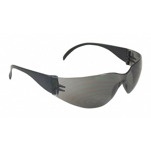 Bouton Optical ZENON Z12, Safety Glasses Anti-Scratch, Gray Lens, Frameless - 250-01-0001