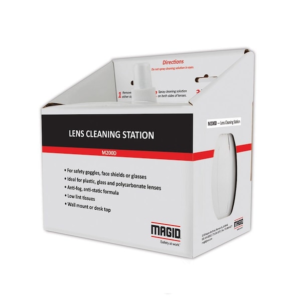 Magid Economy Size Lens Cleaning Station - M200D