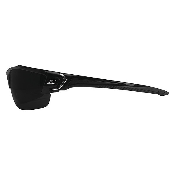 Edge Eyewear Khor G2, Safety Glasses Anti-Scratch, Polarized, Smoke Lens, Half-Frame, Traditional - TSDK216-G2