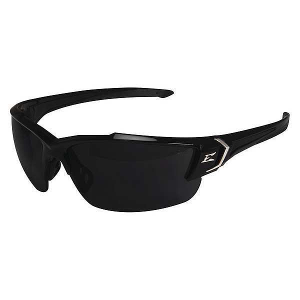 Edge Eyewear Khor G2, Safety Glasses Anti-Scratch, Polarized, Smoke Lens, Half-Frame, Traditional - TSDK216-G2