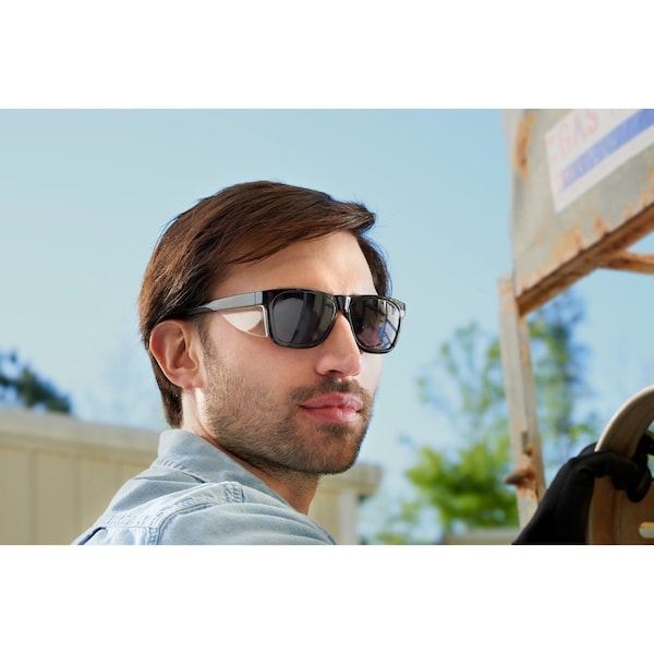 Kleenguard Safety Glasses, Smoke Polycarbonate Lens, 12PK - 49311